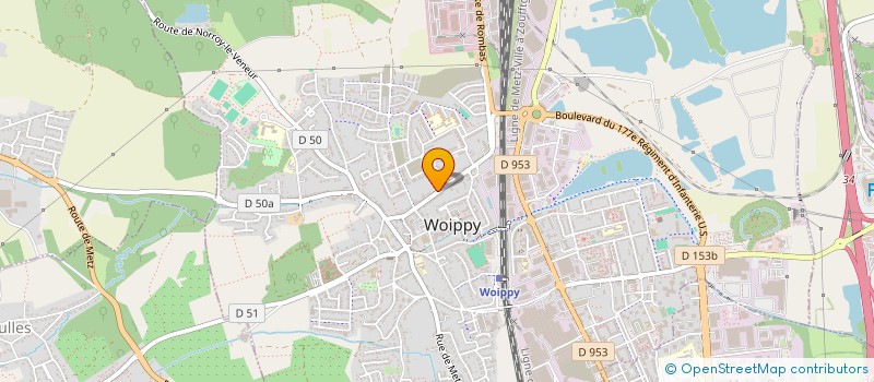 localisation de l'entreprise AGGERIS  WOIPPY