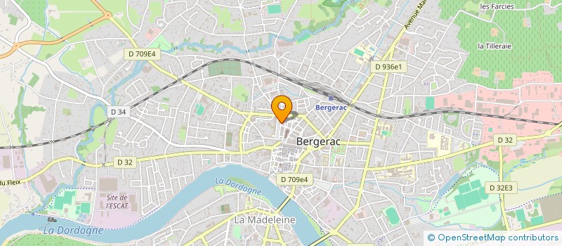 localisation de l'entreprise AGGERIS AVOCATS à BERGERAC