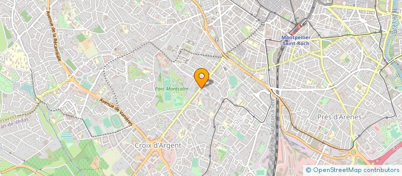 localisation de l'entreprise AGGLOMEDIASUD à MONTPELLIER