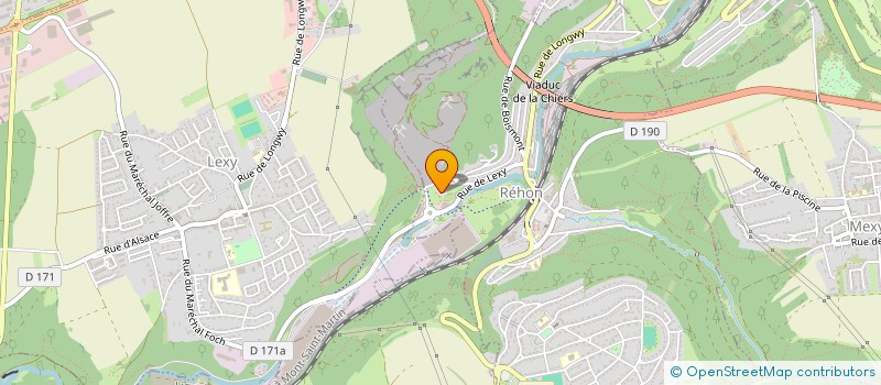 localisation de l'entreprise AGGLOMERATION DU GRAND LONGWY  REHON