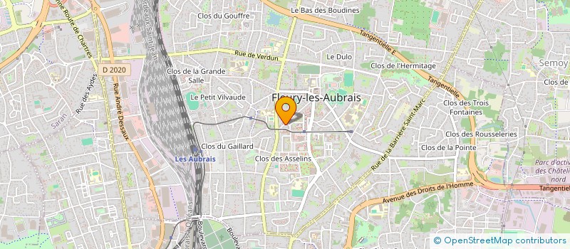 localisation de l'entreprise AGGY  FLEURY-LES-AUBRAIS