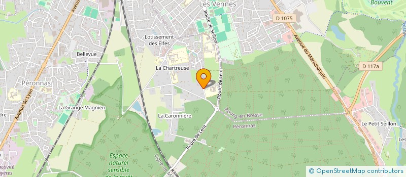 localisation de l'entreprise AGH BATIMENTS à PERONNAS