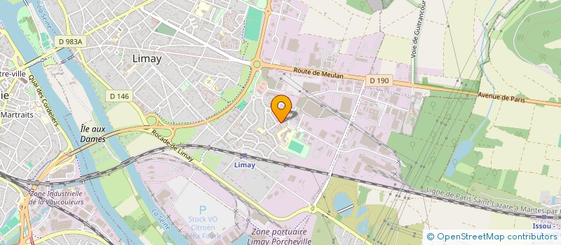 localisation de l'entreprise AGH TAXI  LIMAY