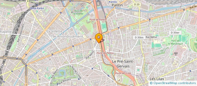 localisation de l'entreprise AGH TAXIS  PARIS