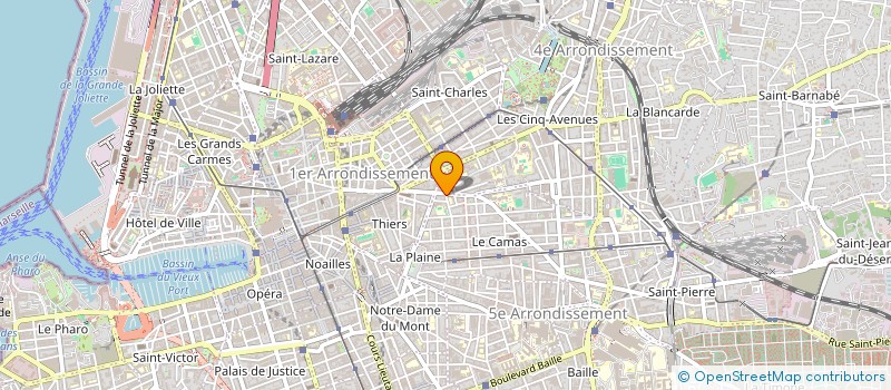 localisation de l'entreprise AGHAB à MARSEILLE
