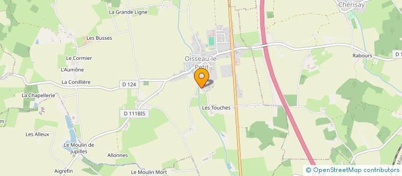 localisation de l'entreprise AGHAMA à OISSEAU-LE-PETIT