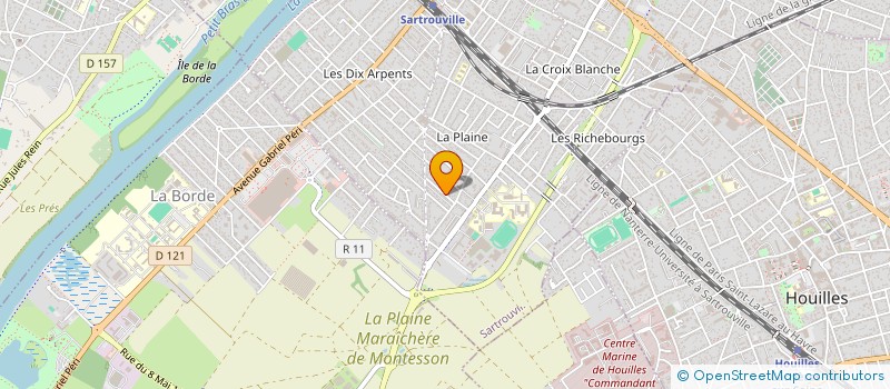 localisation de l'entreprise AGHAPY  SARTROUVILLE