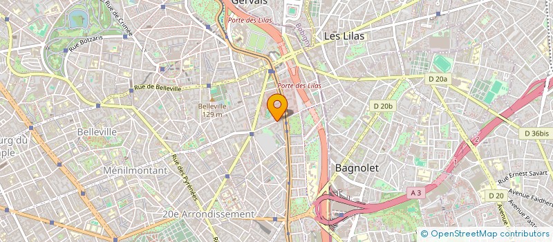 localisation de l'entreprise AGHBALOU  PARIS