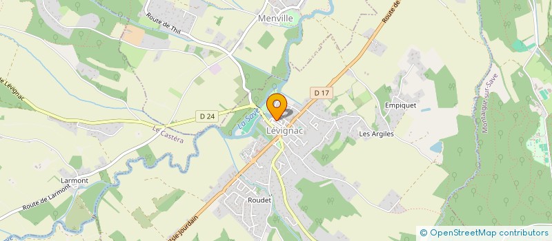 localisation de l'entreprise AGHEO CONSEILS  LEVIGNAC