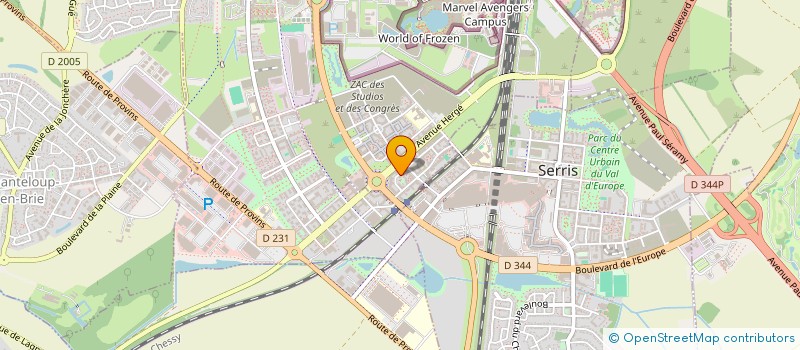 localisation de l'entreprise AGHR  CHESSY