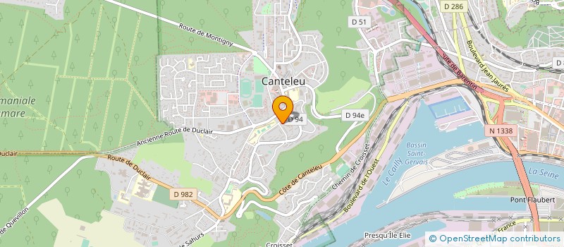 localisation de l'entreprise AGHROM à LE HAVRE