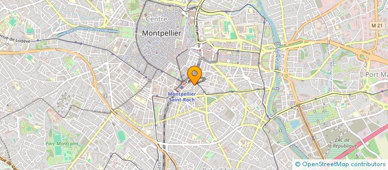 localisation de l'entreprise AGHS à MONTPELLIER