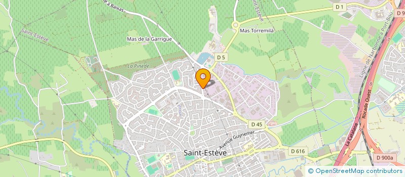 localisation de l'entreprise AGI  PERPIGNAN