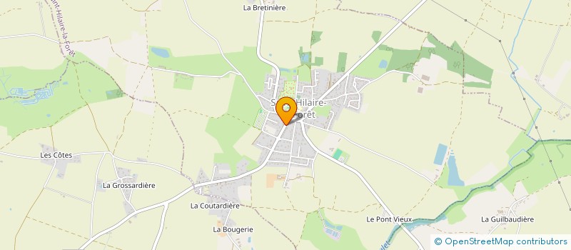 localisation de l'entreprise AGI  SAINT-HILAIRE-LA-FORET