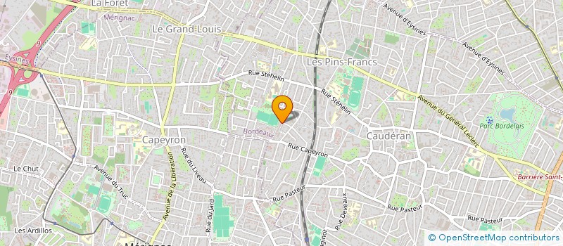 localisation de l'entreprise AGI  BORDEAUX