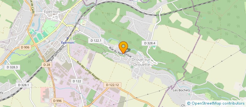 localisation de l'entreprise AGI ELECTRICITE à DROUE-SUR-DROUETTE