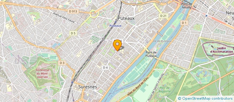 localisation de l'entreprise AGI-EQUILIBRE à SURESNES