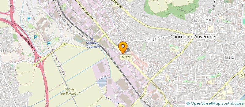 localisation de l'entreprise AGI FRANCE SERVICES  COURNON-D'AUVERGNE