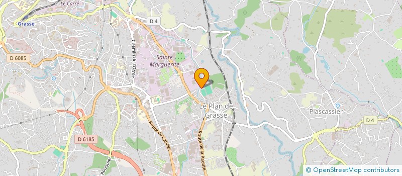 localisation de l'entreprise AGI LUMIERE à GRASSE