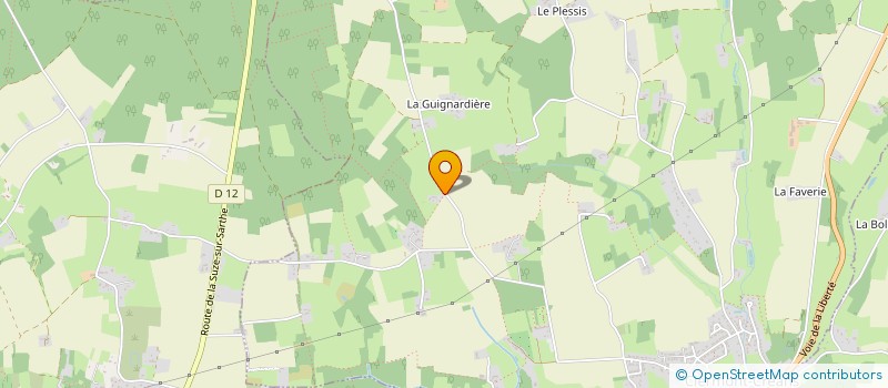 localisation de l'entreprise AGI-SERRE  LA FLECHE