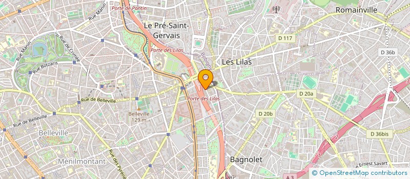 localisation de l'entreprise AGI2D  PARIS