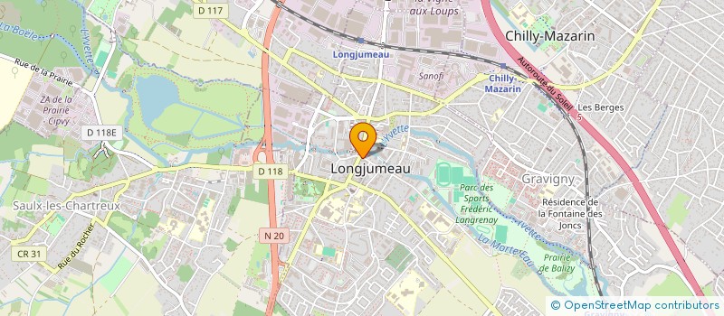 localisation de l'entreprise AGIATHE GROUPE à LONGJUMEAU