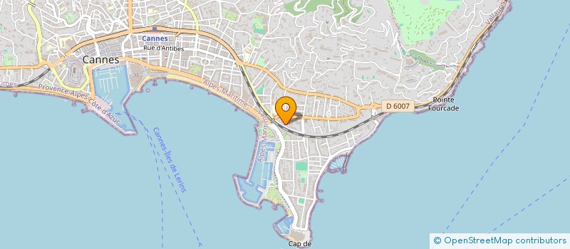 localisation de l'entreprise AGICHIM à CANNES