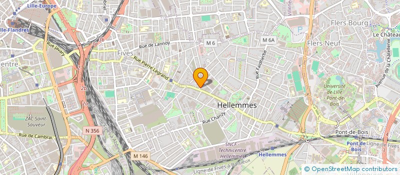 localisation de l'entreprise AGICITE à LILLE