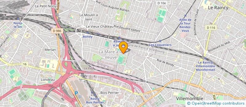 localisation de l'entreprise AGIE SECURITE PRIVEE  BONDY