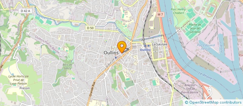 localisation de l'entreprise AGIENT CONSULTING à OULLINS-PIERRE-BENITE