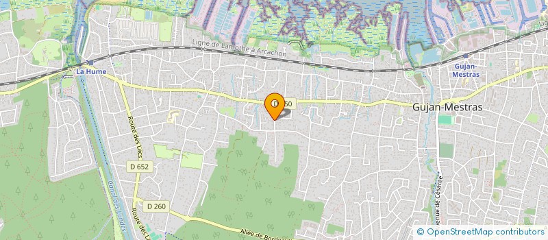 localisation de l'entreprise AGIER IMMO AQUITAINE  GUJAN-MESTRAS