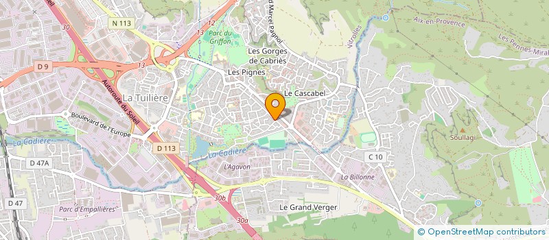 localisation de l'entreprise AGIFY  VITROLLES