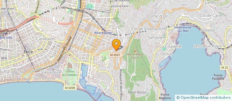 localisation de l'entreprise AGIL à NICE