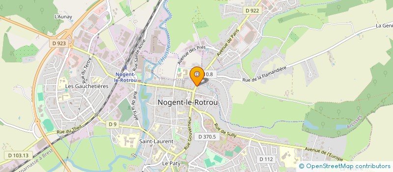 localisation de l'entreprise AGIL à NOGENT-LE-ROTROU
