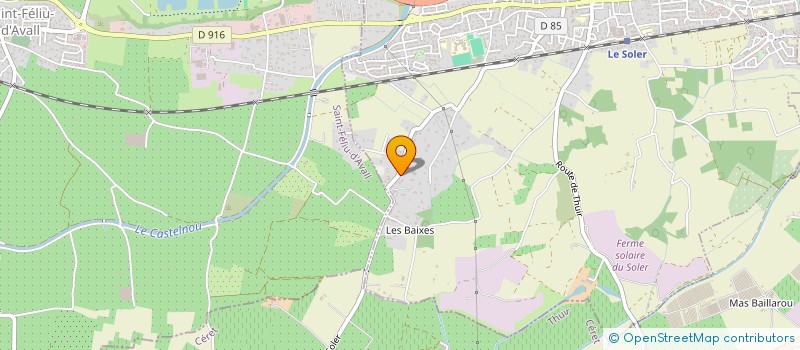 localisation de l'entreprise AGIL COMMUNICATION à LE SOLER
