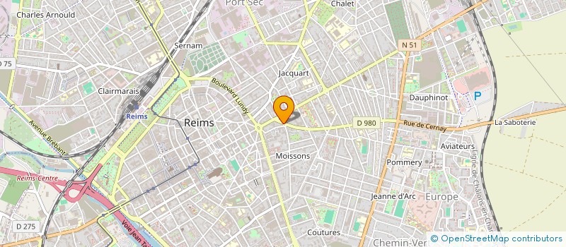localisation de l'entreprise AGIL FORMATIONS BY GM à REIMS