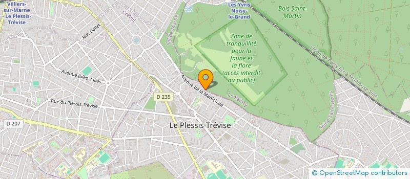 localisation de l'entreprise AGIL SERVICES à LE PLESSIS-TREVISE
