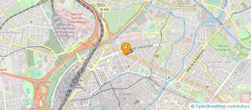 localisation de l'entreprise AGIL SYSTEME à STRASBOURG