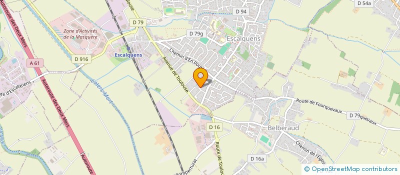 localisation de l'entreprise AGILA CONSEIL DM  ESCALQUENS