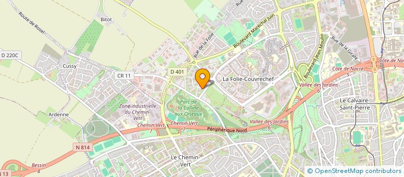 localisation de l'entreprise AGILA EXPERTISE  CAEN