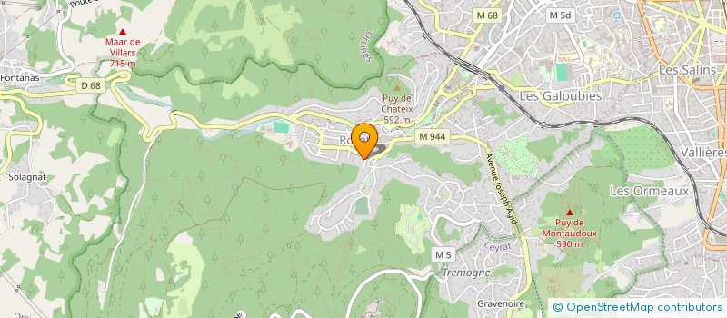 localisation de l'entreprise AGILAE QUALIE  BRIGNAIS