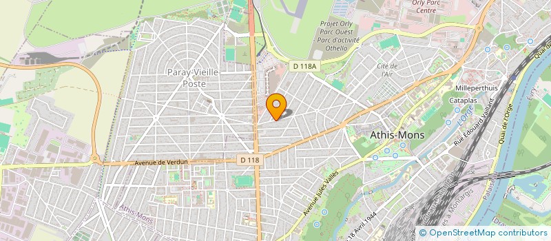 localisation de l'entreprise AGILAXE à ATHIS-MONS