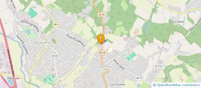 localisation de l'entreprise AGILE  GRATENTOUR