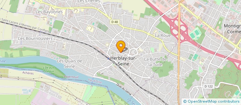 localisation de l'entreprise AGILE & CO  HERBLAY-SUR-SEINE