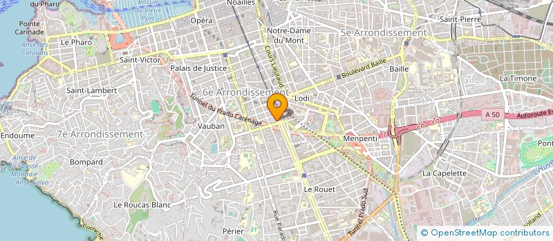 localisation de l'entreprise AGILE CONSEIL  MARSEILLE