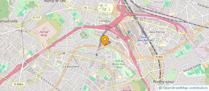 localisation de l'entreprise AGILE DRAFT à ROSNY-SOUS-BOIS