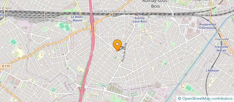 localisation de l'entreprise AGILE ELITE CONSULTING à AULNAY-SOUS-BOIS