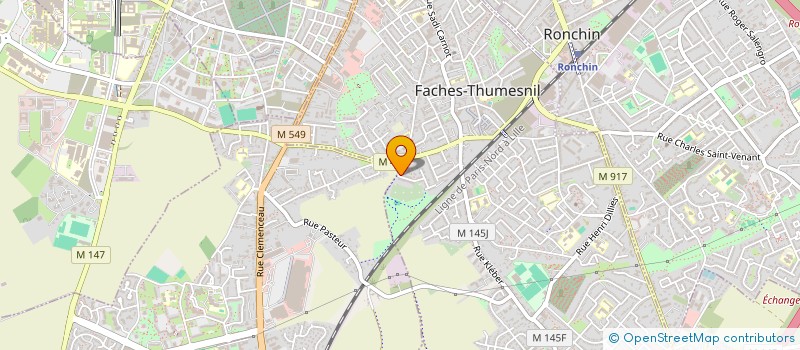 localisation de l'entreprise AGILE IT  FACHES-THUMESNIL