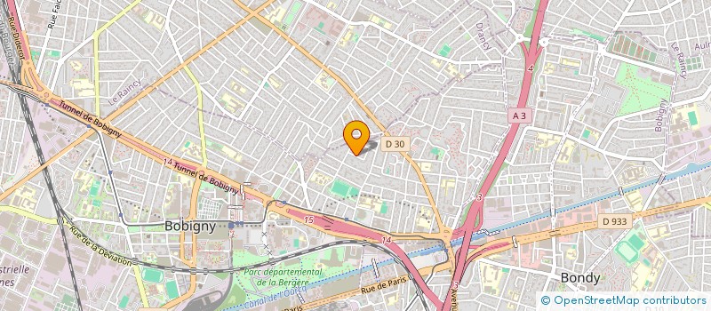 localisation de l'entreprise AGILE MIND  BOBIGNY