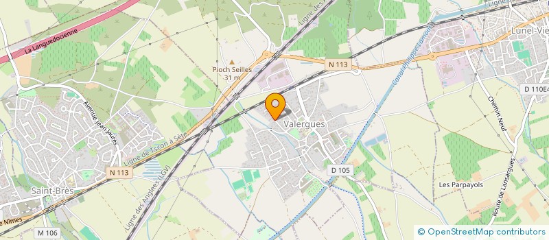 localisation de l'entreprise AGILE MONTPELLIER à VALERGUES
